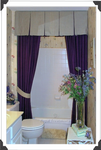Shower Curtain with Valance
